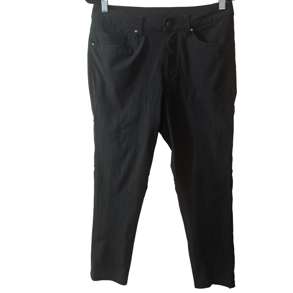 Lululemon ABC Pant Slim Warpstreme Charcoal Grey Mens Size 31x27 LM5AD9S